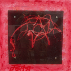 Sueño Fuego -  80 x 80 cm